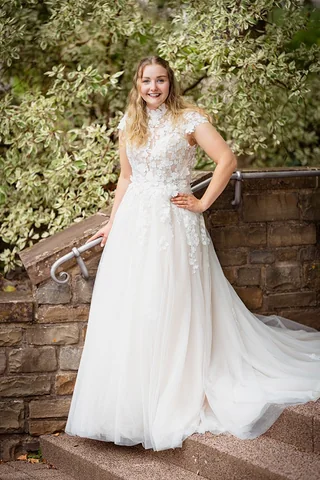 Brautkleid in A-Linie